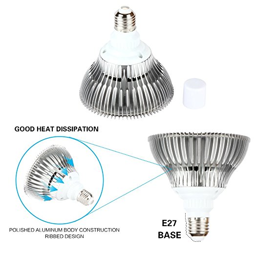 Plant Light Bulb for Indoor Garden Greenhouse and Hydroponic Plants